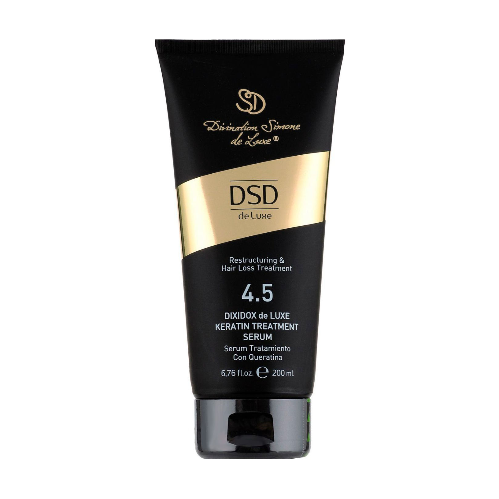 Відновлювальна сироватка для волосся DSD de Luxe 4.5 Keratin Treatment Serum з кератином, 200 мл