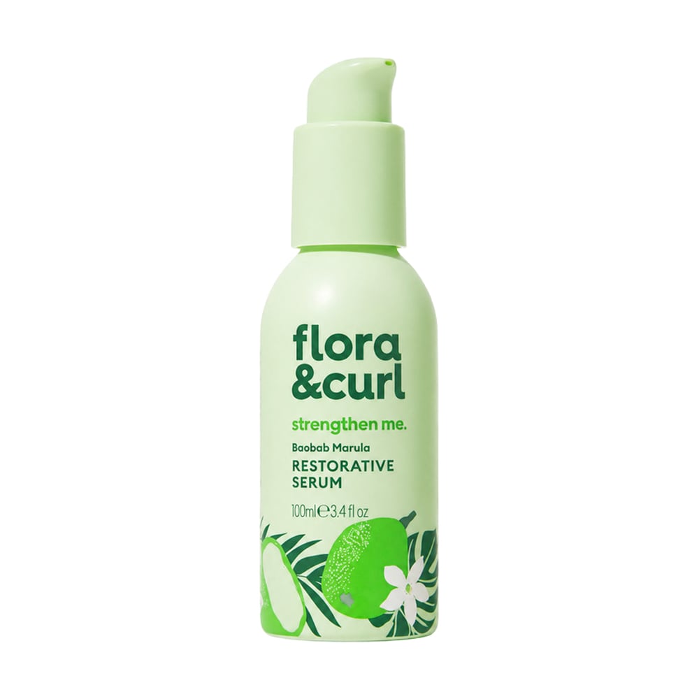 Відновлювальна сироватка для волосся Flora &amp; Curl Strengthen Me Baobab Marula Restorative Serum, 100 мл